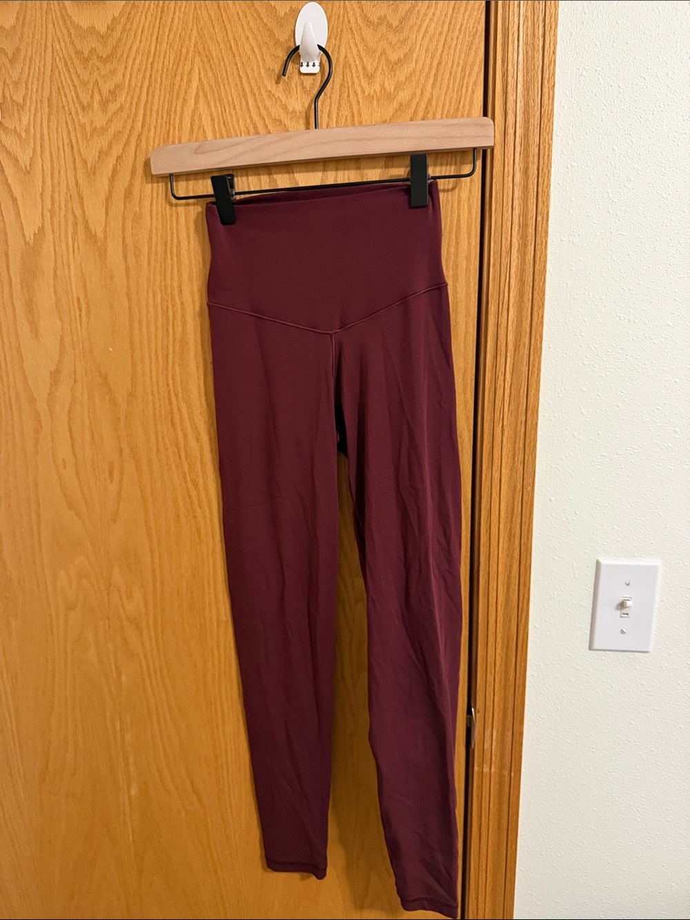 aerie Wine High-Rise Leggings